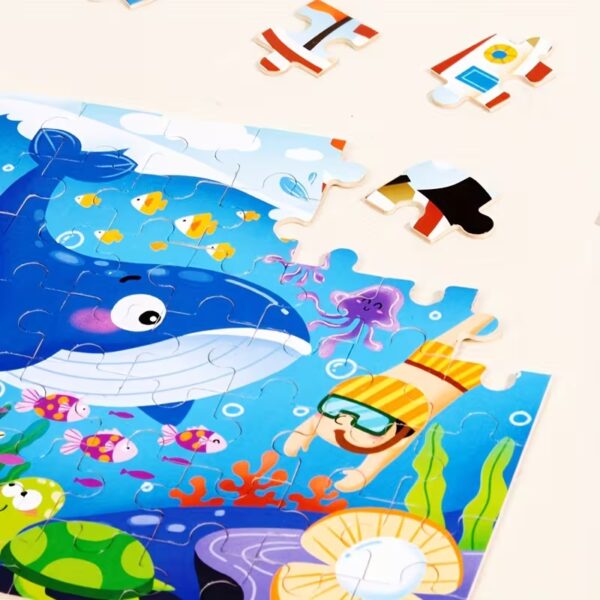 Puzzle 3D Bois