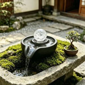 Fontaine Led pour Jardin et Salon